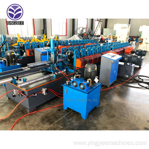 Hot sale storage shelf rack Beam forming machine